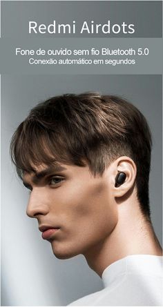 Fone de Ouvido Xiaomi Redmi Airdots Com Bluetooth